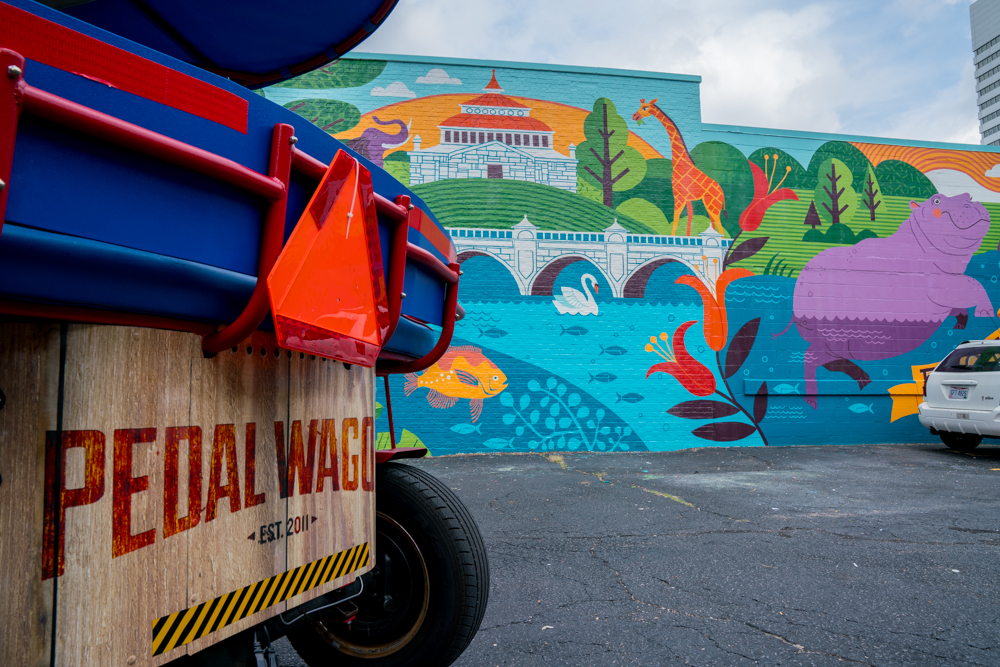 Cincinnati Gift Ideas_Pedal Wagon Cincinnati Mural Cruise Gift Card Cincinnati Gift Ideas_Pedal Wagon Cincinnati Mural Cruise Gift Card