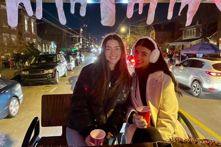 a person sitting at a table