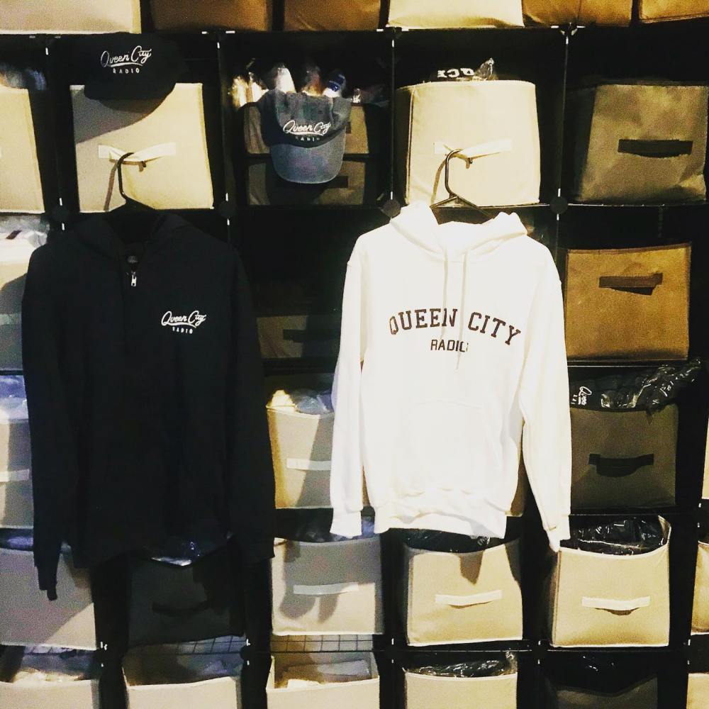 a man standing in front of a store